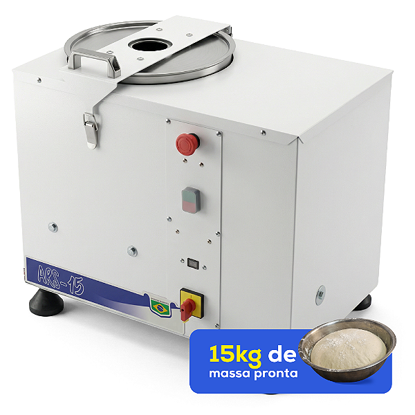 Amassadeira Masseira Sovador de Massa Pão Pizza 15kg Rápida Sebem