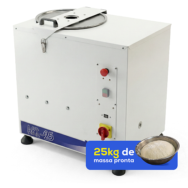 Amassadeira Masseira Sovador de Massa Pão Pizza 25kg Rápida Sebem
