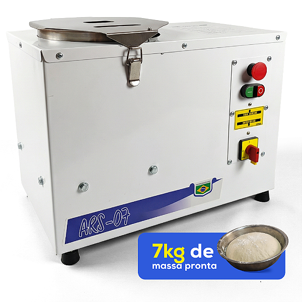 Amassadeira Masseira Batedeira Sovador Misturador Massa 7kg