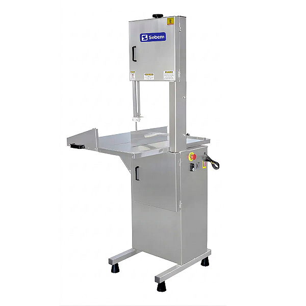 Máquina de Serra Fita Cortar Carne Ossos Total Inox Profissional 2,82M