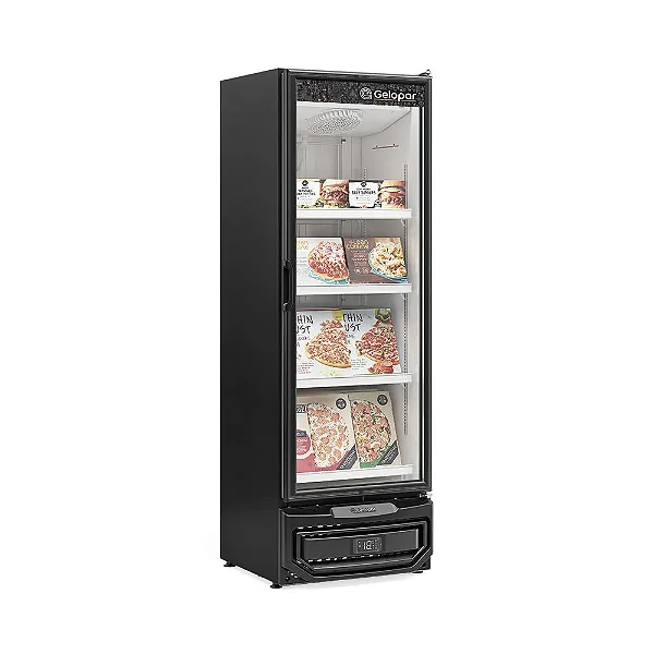Freezer Geladeira Vitrine Congelados Porta de Vidro -20C Gelopar