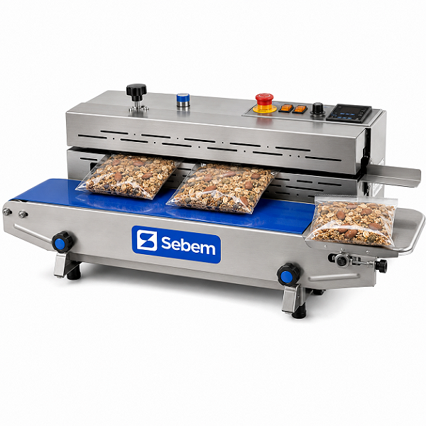 Seladora Embaladora Maquina de Selar Embalar Pacotes Automatica SELPRO Sebem