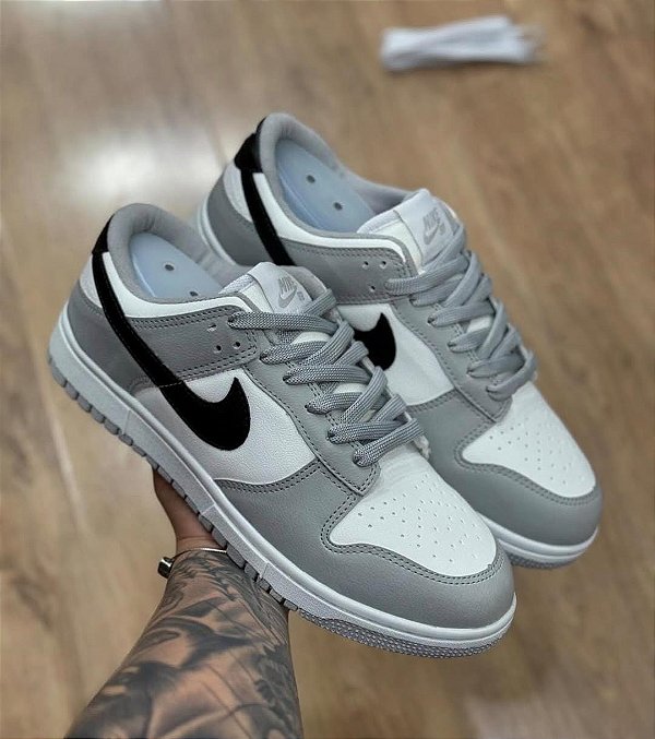 Tênis Nike Dunk Pro Série Premium Cinza Preto