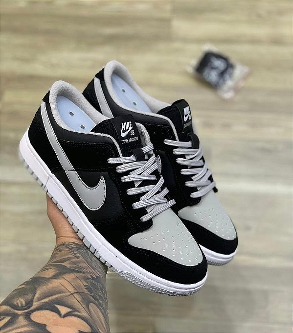 Tênis Nike Dunk Pro Série Premium Preto Cinza