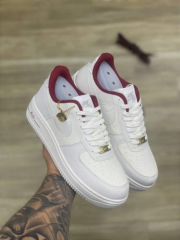 Tênis Nike Dunk Pro Série Premium Branco Vermelho