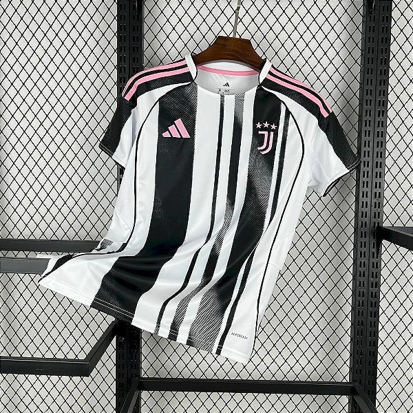 CAMISA JUVENTUS LISTRADA 2026 MASCULINA TAILANDESA