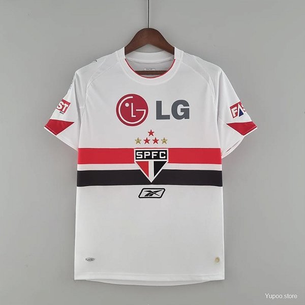 CAMISA RETRO SP BRANCA LG 2006 MASCULINA