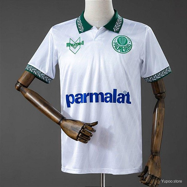 CAMISA RETRO PALMEIRAS BRANCA 1994 MASCULINA
