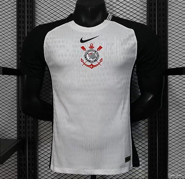 CAMISA VERSAO JOGADOR CORINTHIANS BRANCA 2025 MASCULINA