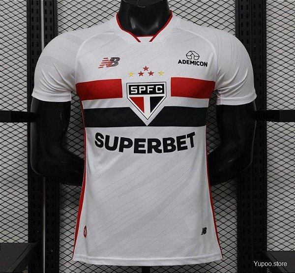CAMISA VERSAO JOGADOR SÃO PAULO BRANCA 2026 MASCULINA