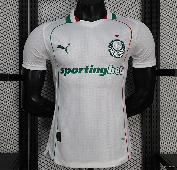 CAMISA VERSAO JOGADOR PALMEIRAS BRANCA 2026 MASCULINA