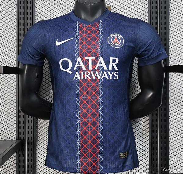 CAMISA VERSAO JOGADOR PSG AZUL 2025 MASCULINA