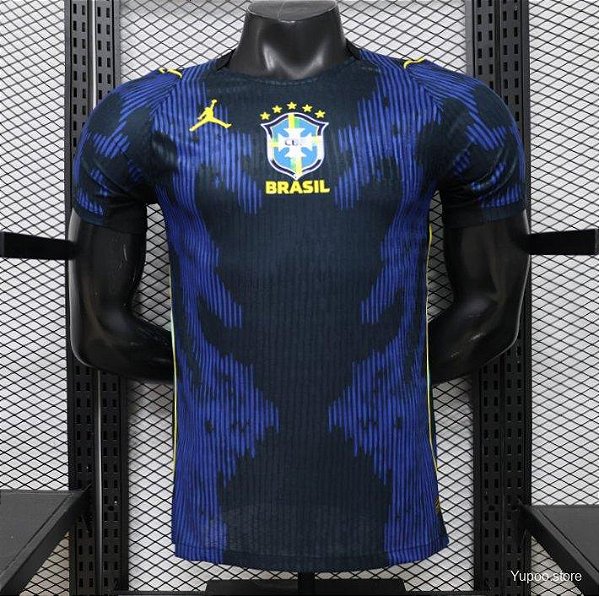 CAMISA VERSAO JOGADOR BRASIL AZUL 2026 MASCULINA