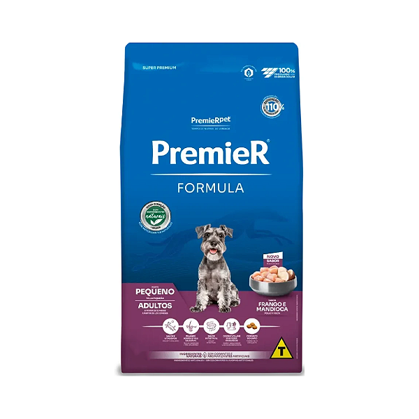 Ração Premier Pet Formula Frango Cães Adultos Raças Pequenas