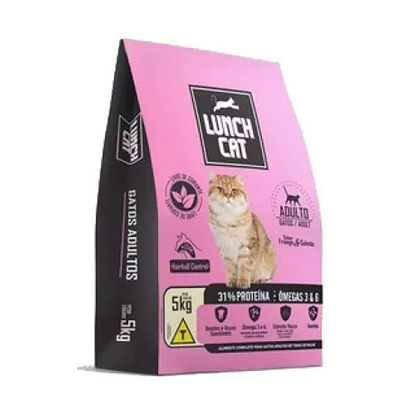 Ração Lunch Cat Adultos 5kg