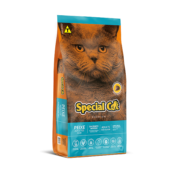 Ração Special Cat Peixe Gatos Adultos