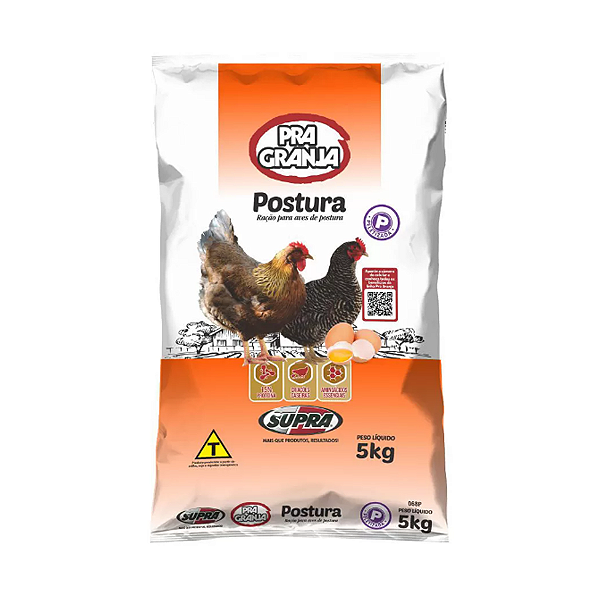Ração Supra Granja Postura Granulada 5kg
