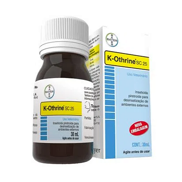 Inseticida K-Othrine SC 25 30 mL