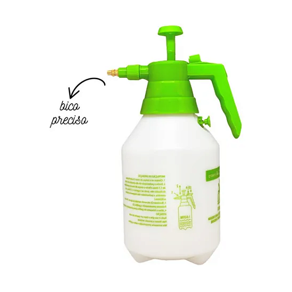 Pulverizador Borrifador Savana Alta Pressão Capacidade 1,5 Litros