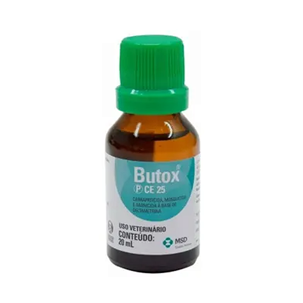 Butox Pulverização de Bovinos e Equinos Intervet 20 mL