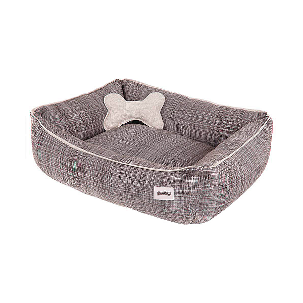 Cama de Linho Marrom