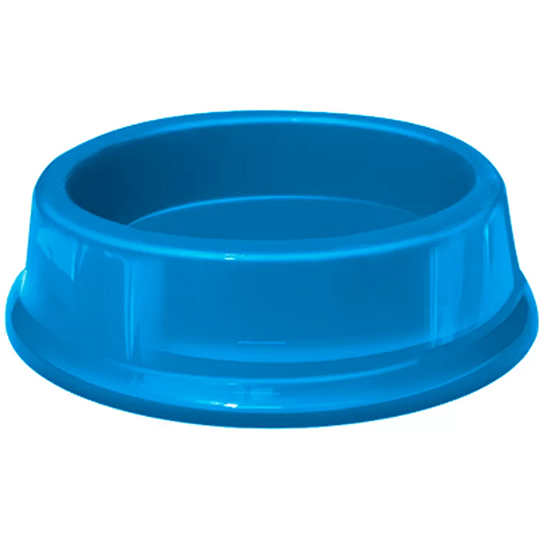 Comedouro de Plástico Arte Animal Cores para Gatos 150mL