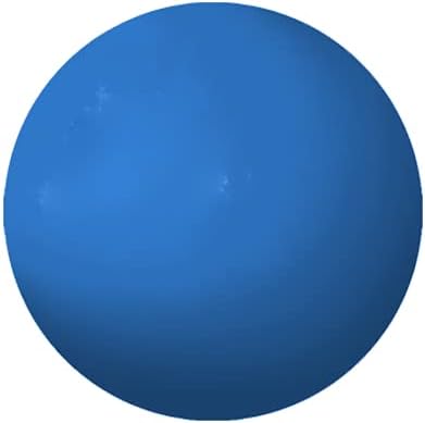 Brinquedo Pet Bola de Borracha Lisa Maciça 55mm para Cães - Cores Sortidas