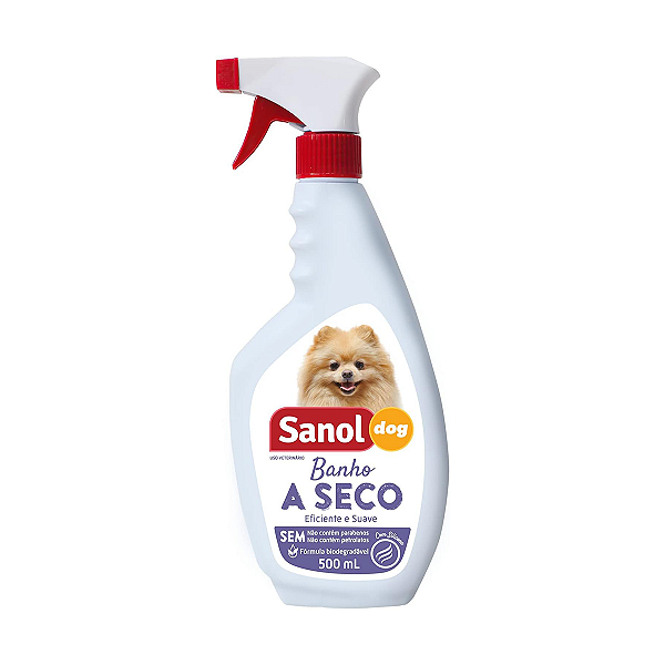 Banho a Seco Sanol Dog Cães e Gatos 500mL