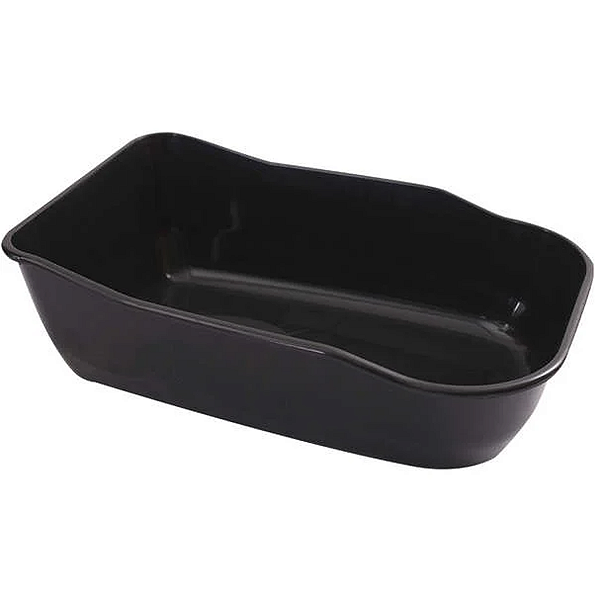Bandeja Sanitária Durapets Luxo Preta para Gatos