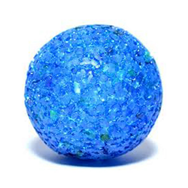 Brinquedo Bola Borracha com Guizo Pequena para Gatos 5,5cm - Cores Sortidas