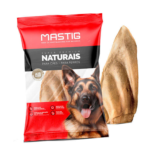 Petisco Orelha Natural Mastig - 1 Unidade
