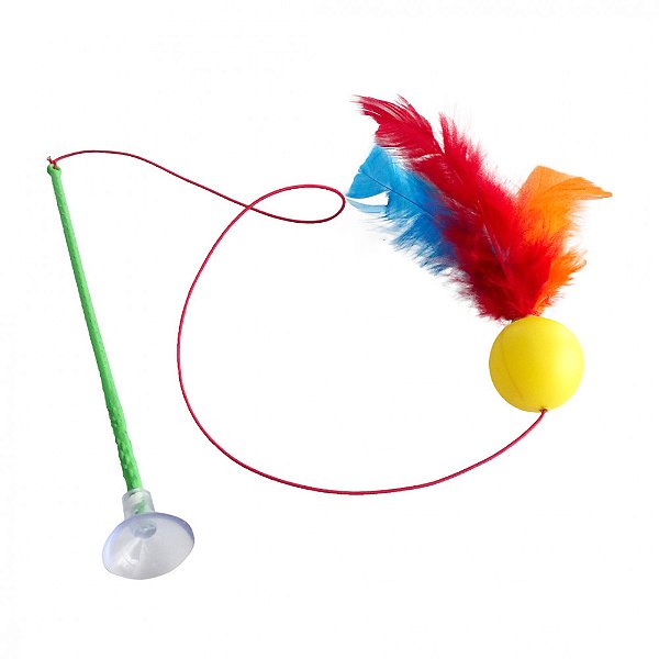 Brinquedo Fuss Cat Cat Varinha e Bolinha