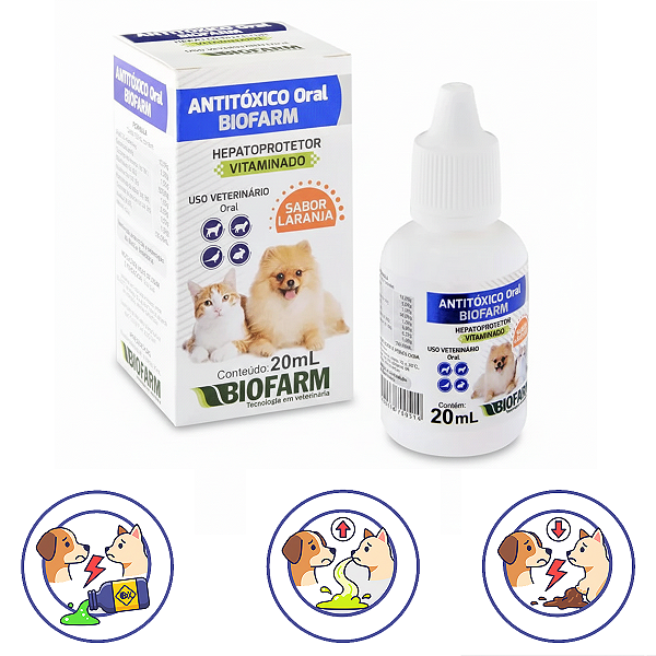 Antitóxico Oral Biofarm 20ml