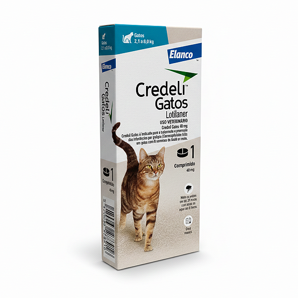 Antipulgas Credeli Gatos Elanco 2,1 a 8kg