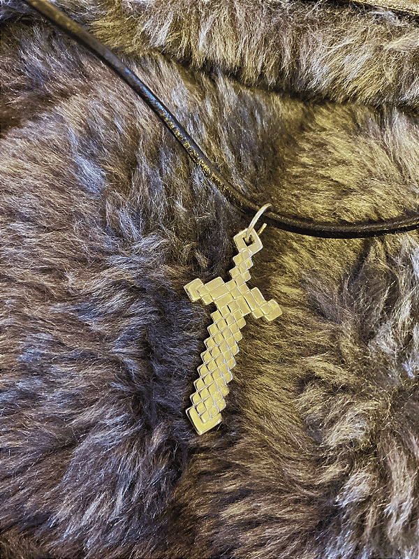 Espada Minecraft em Prata 925