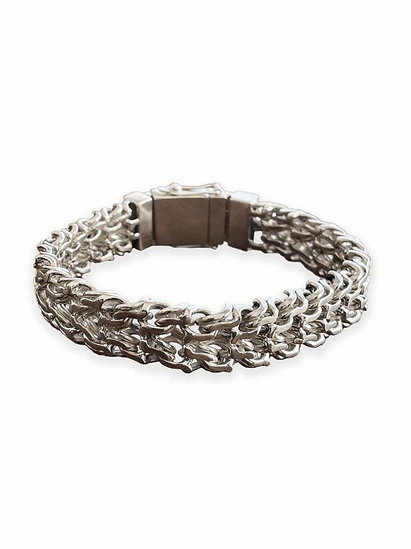 Pulseira Masculina em Prata 925