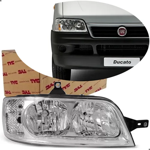 Farol Ducato 05/17 Boxer/Jumper - Farol Elet S/Motor LD