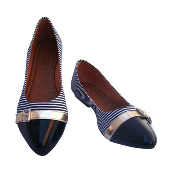 Sapatilha Preta Listrada MegaChic