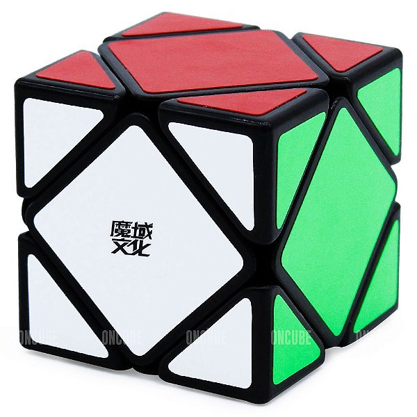 Cubo Mágico Skewb Moyu Preto