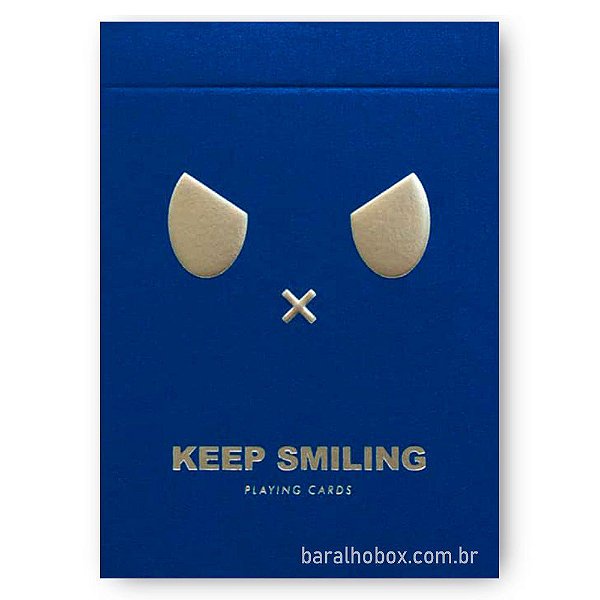 Baralho Keep Smiling Blue V2