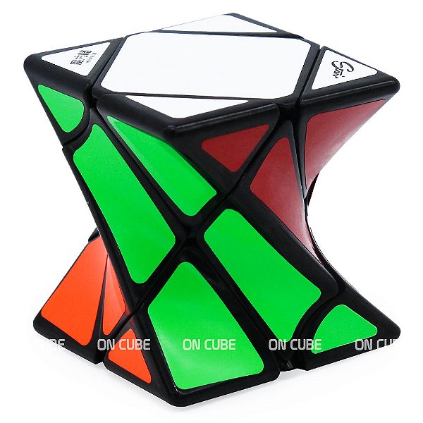 Cubo Mágico Skewb Twisty Qiyi Preto