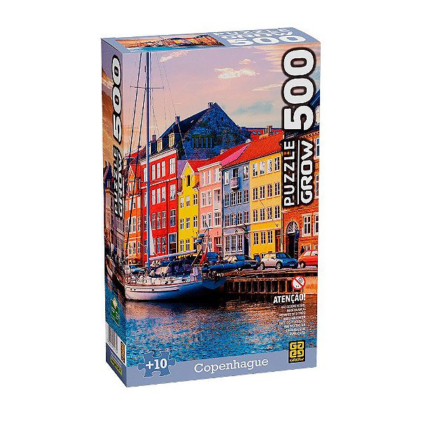 Quebra-Cabeça Copenhague 500 Peças