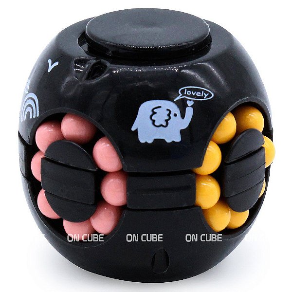 Magic Bean Fidget Puzzle Preto