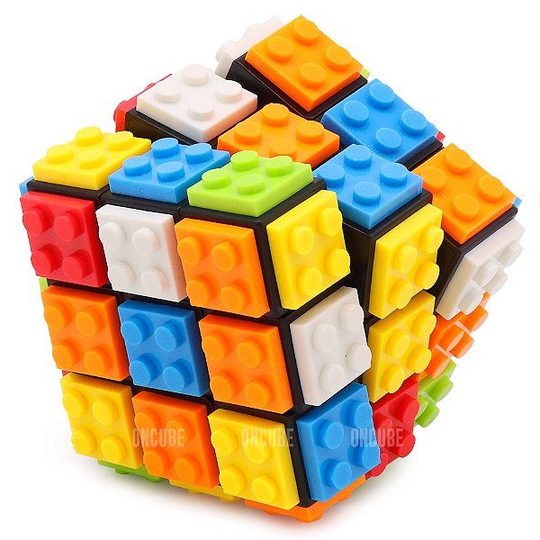 Cubo Mágico 3x3x3 Building Blocks Fanxin - "LEGO"