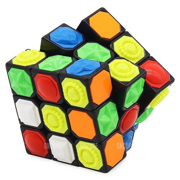 Cubo Mágico 3x3x3 YJ Braille Blind Cube
