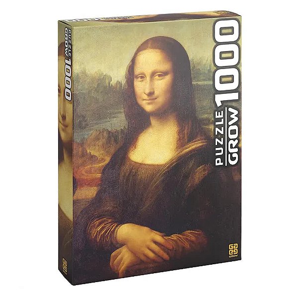 Quebra-Cabeça Monalisa 1000 Peças