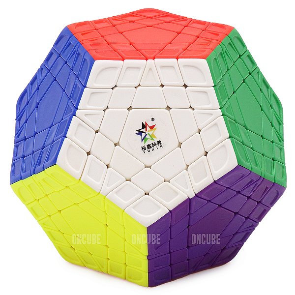 Cubo Mágico Gigaminx 5x5x5 Yuxin Stickerless