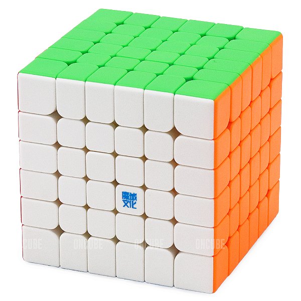 Cubo Mágico 6x6x6 Moyu Aoshi WRM Stickerless - Magnético