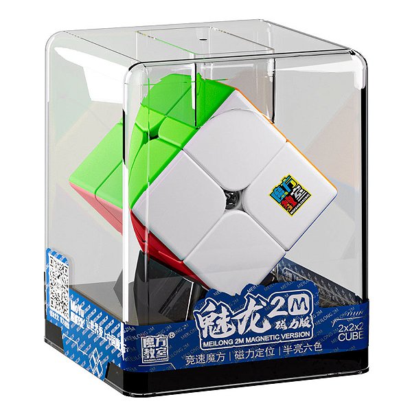 Cubo Mágico 2x2x2 Moyu Meilong 2M Magnético - Nova Embalagem