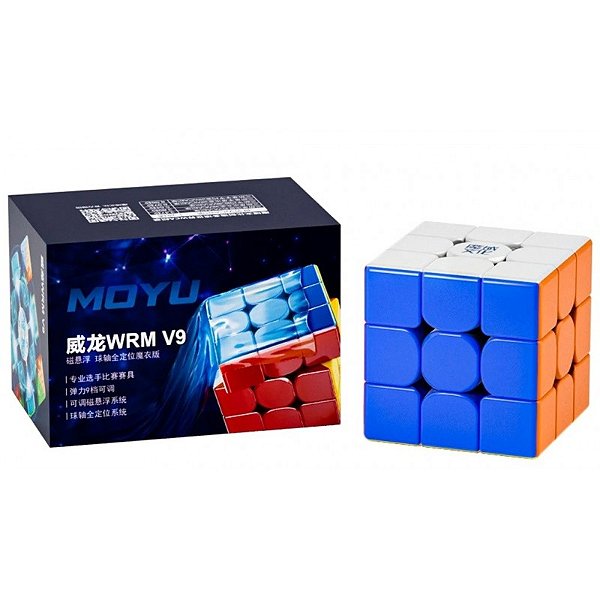 Cubo Mágico 3x3x3 Moyu Weilong WRM V9 UV - Ball Core + Maglev + Magnético